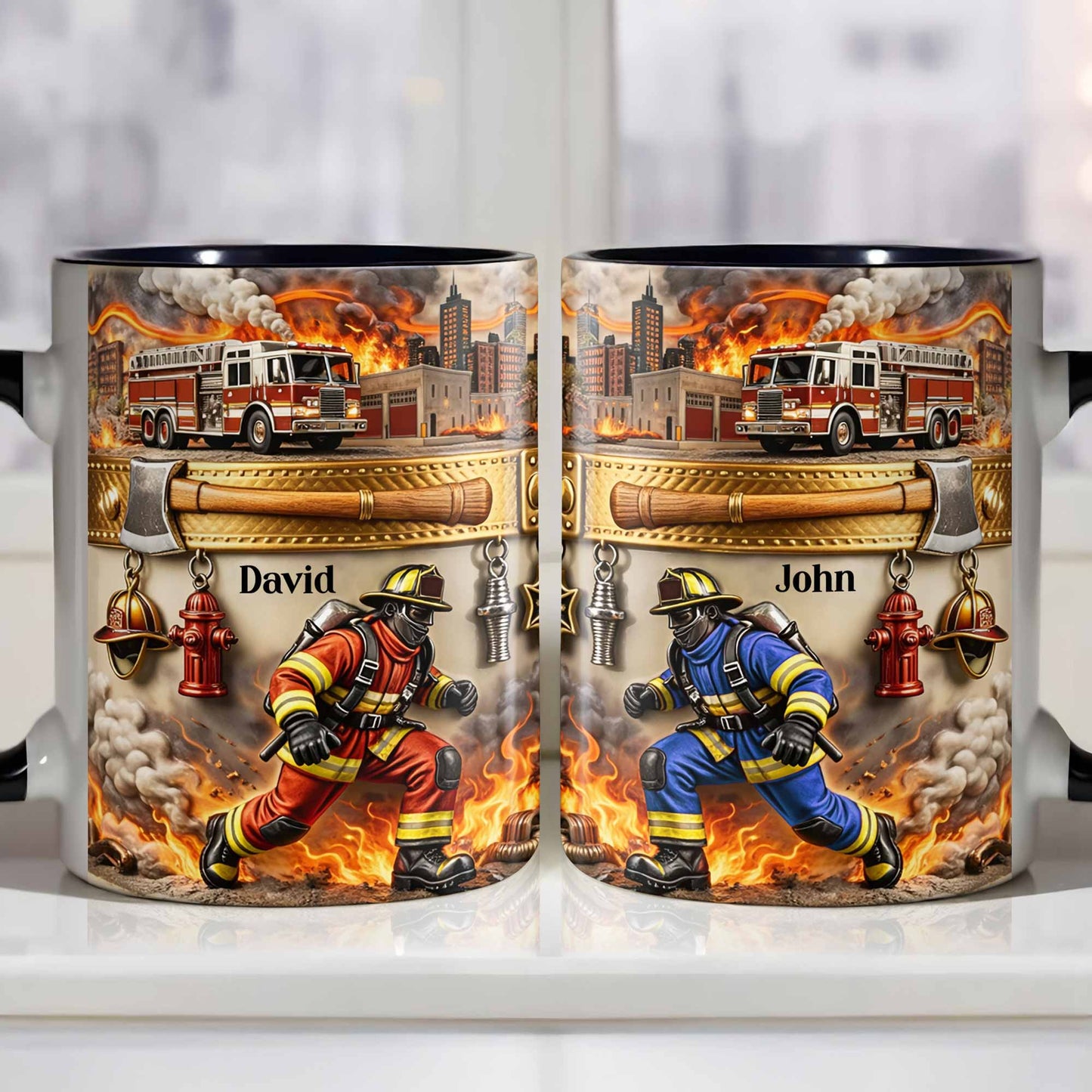 Honor Your Courage And Dedication My Hero, Firefighters Theme