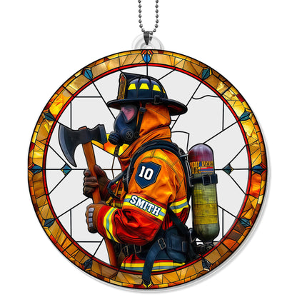 Honor Our Brave Firefighters Ornament