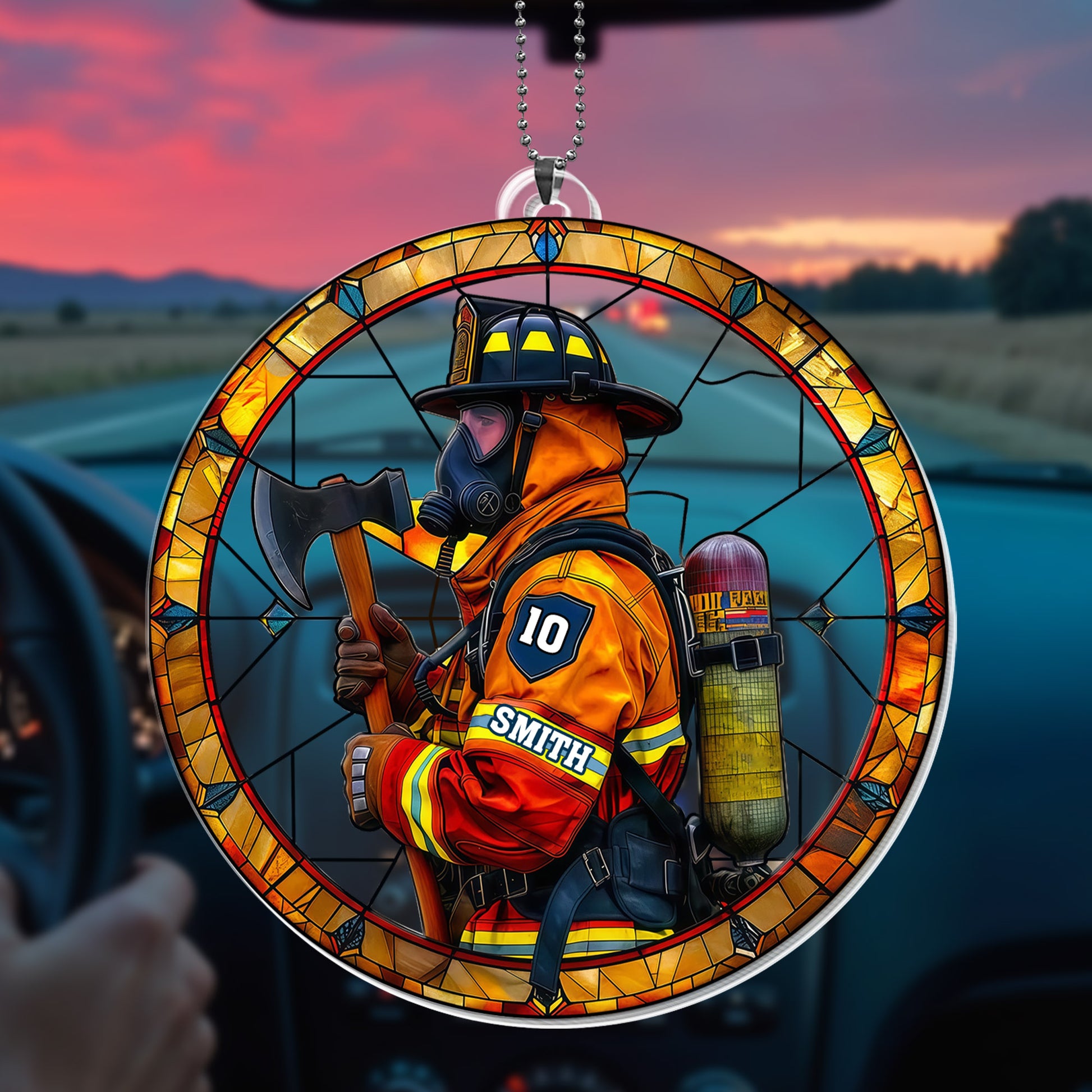 Honor Our Brave Firefighters Ornament