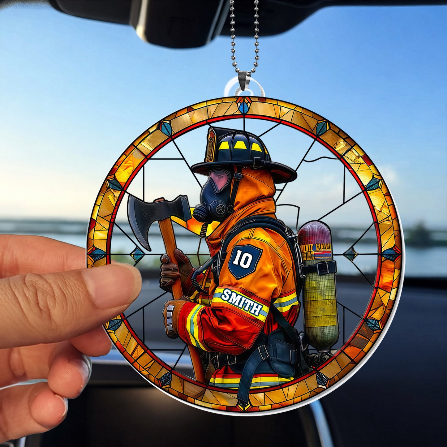 Honor Our Brave Firefighters Ornament