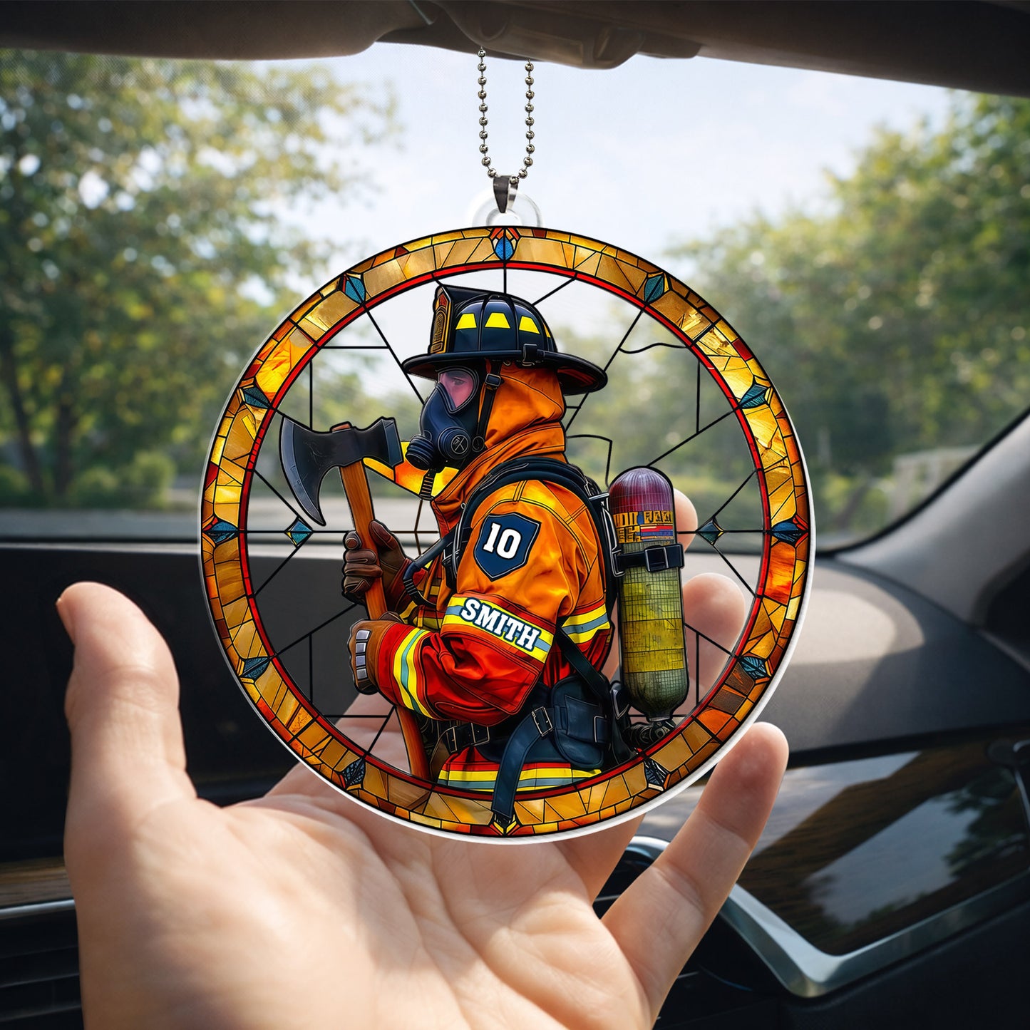 Honor Our Brave Firefighters Ornament