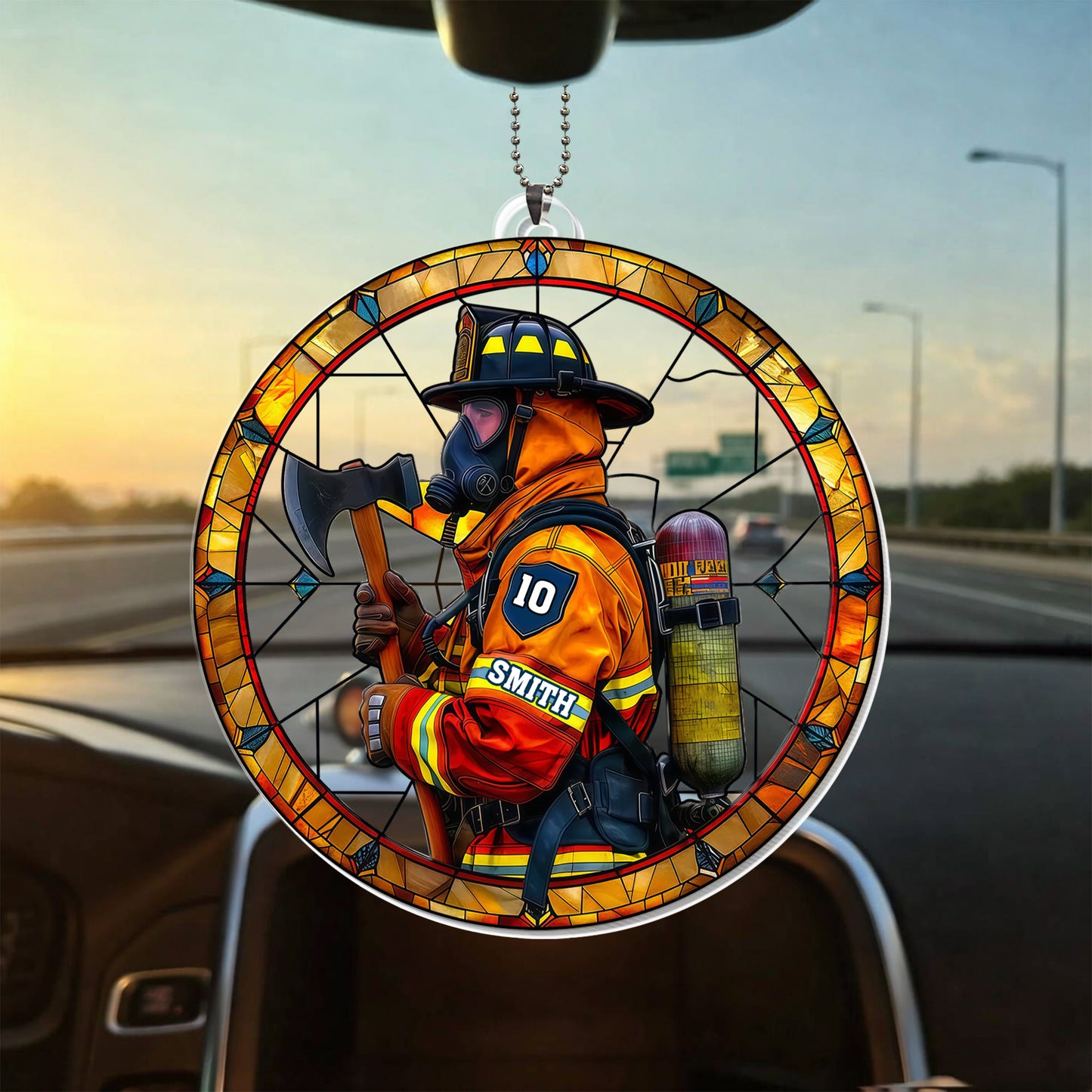 Honor Our Brave Firefighters Ornament