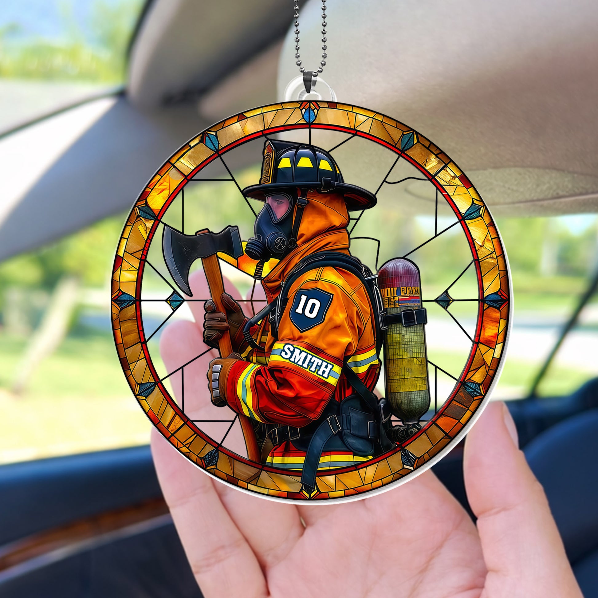 Honor Our Brave Firefighters Ornament