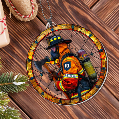Honor Our Brave Firefighters Ornament