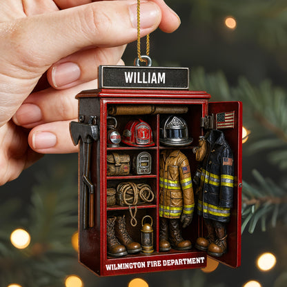 Honor Our Firefighters With Firefighter Gear Ornament