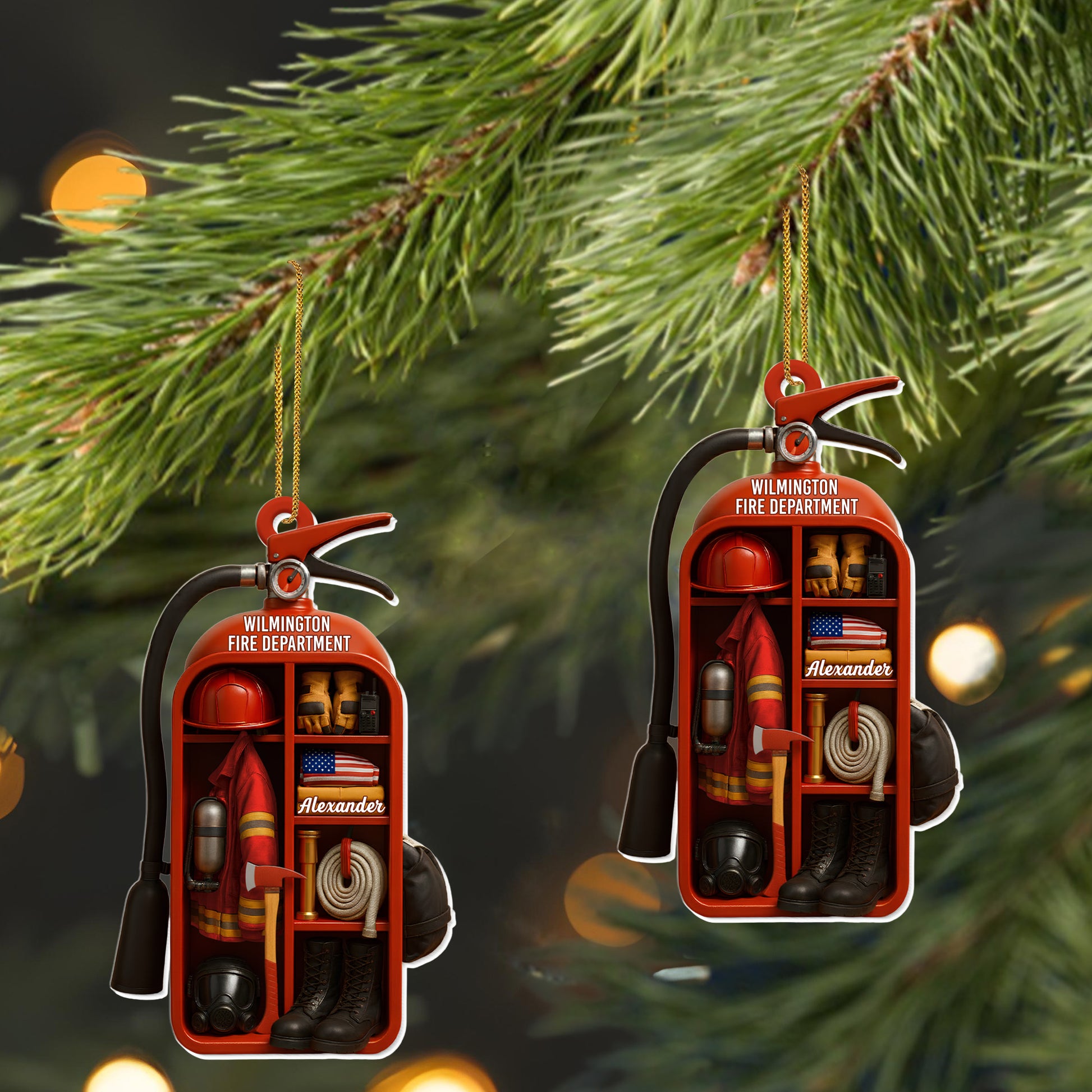 Courage To Be Myself, Strength To Become Who I Can Be, Firefighter Gear