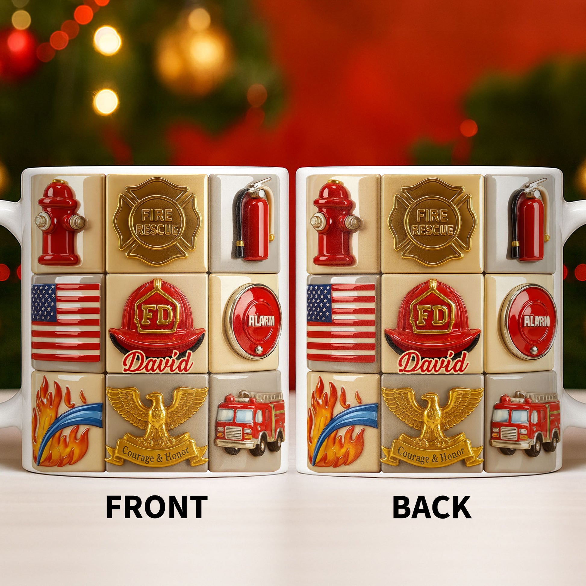 Fire Rescue Courage & Honor Firefighter Essentials