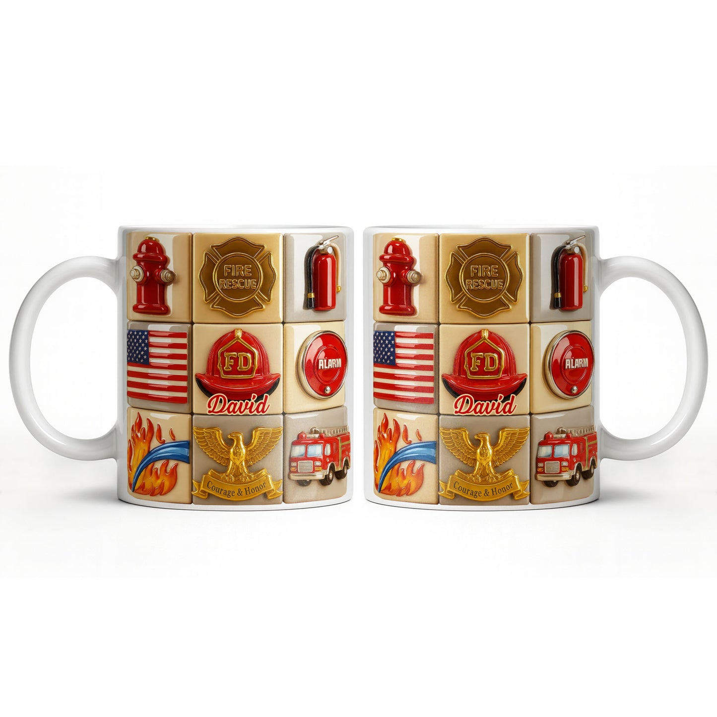 Fire Rescue Courage & Honor Firefighter Essentials