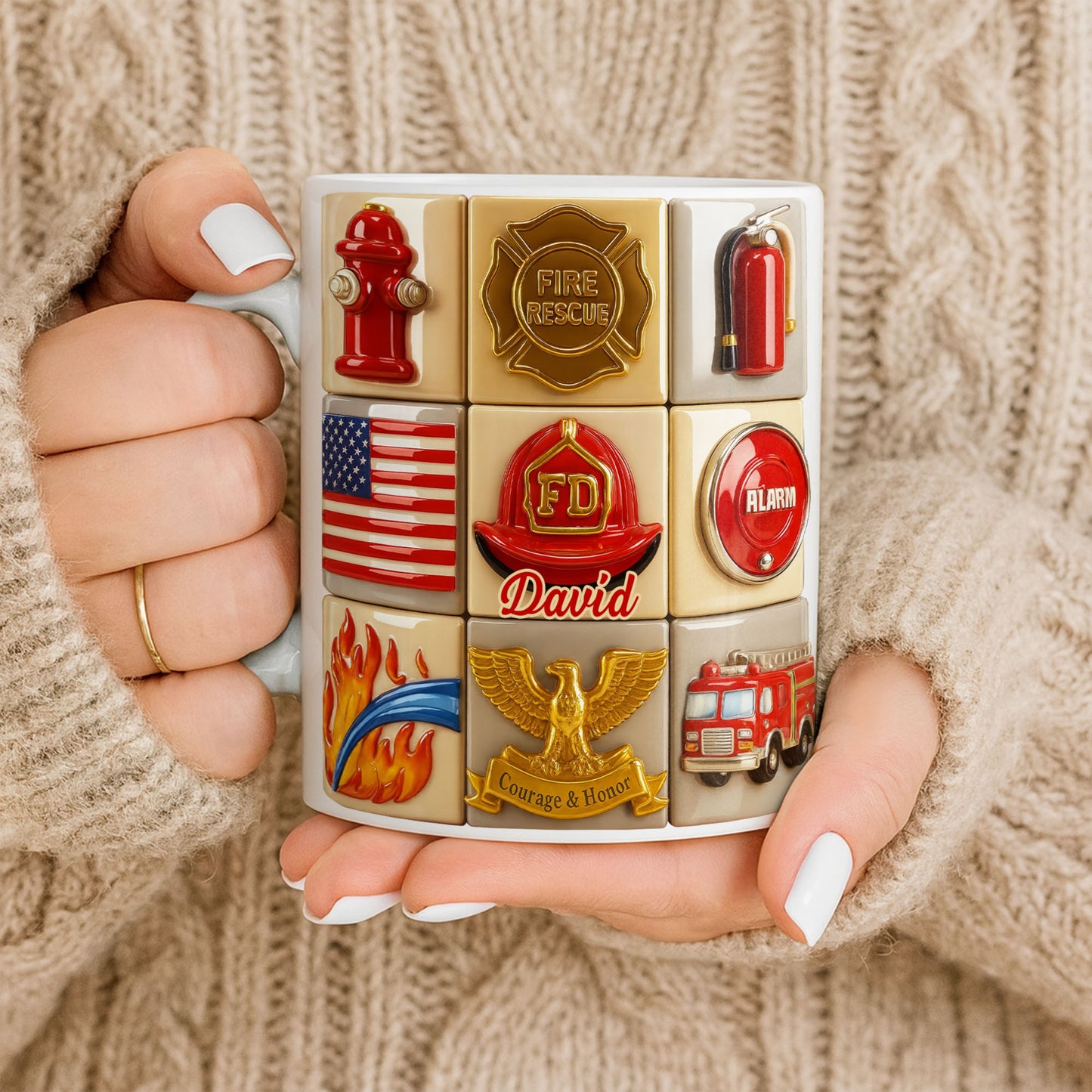 Fire Rescue Courage & Honor Firefighter Essentials