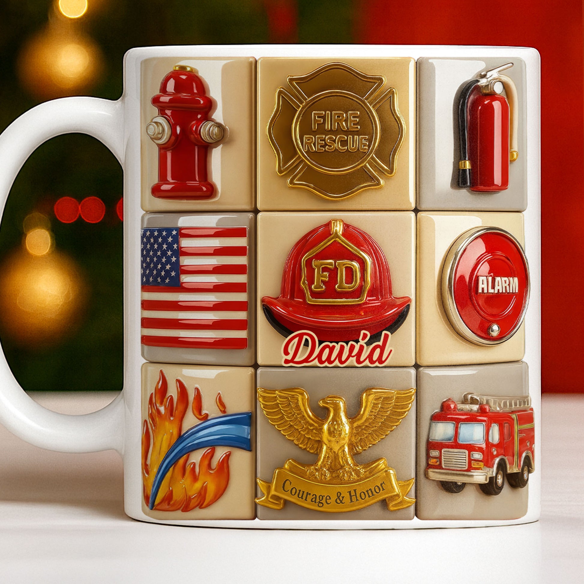 Fire Rescue Courage & Honor Firefighter Essentials