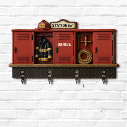 Station No.1 Firefighter Theme Decor