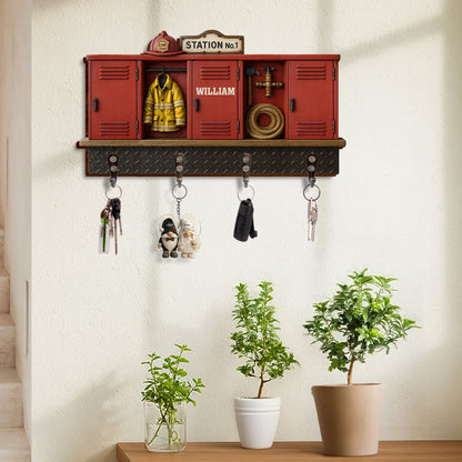 Station No.1 Firefighter Theme Decor