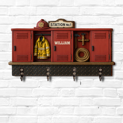 Station No.1 Firefighter Theme Decor