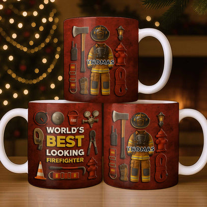 World's Best Looking Firefighter Gear and Helmet