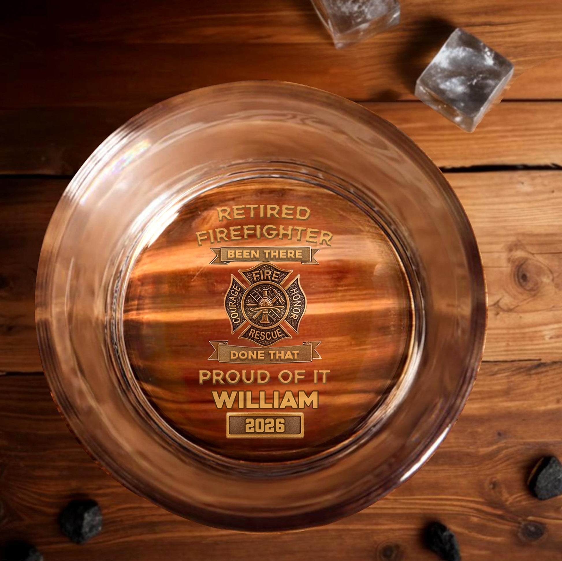 Retired Firefighter Been There Done That Proud of It