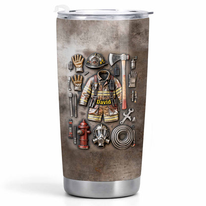 To My Hero, Thank You, Firefighter Gear Design