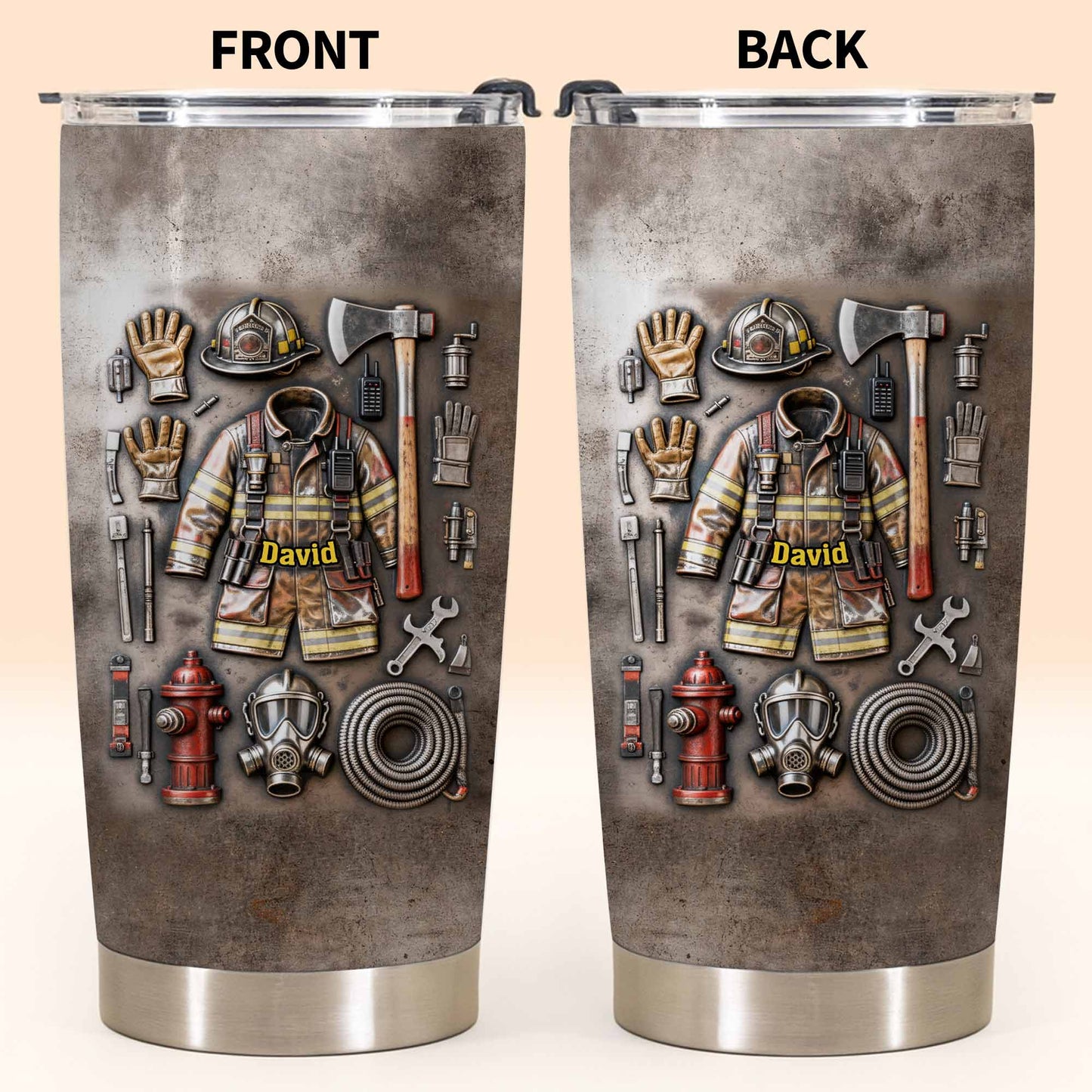 To My Hero, Thank You, Firefighter Gear Design