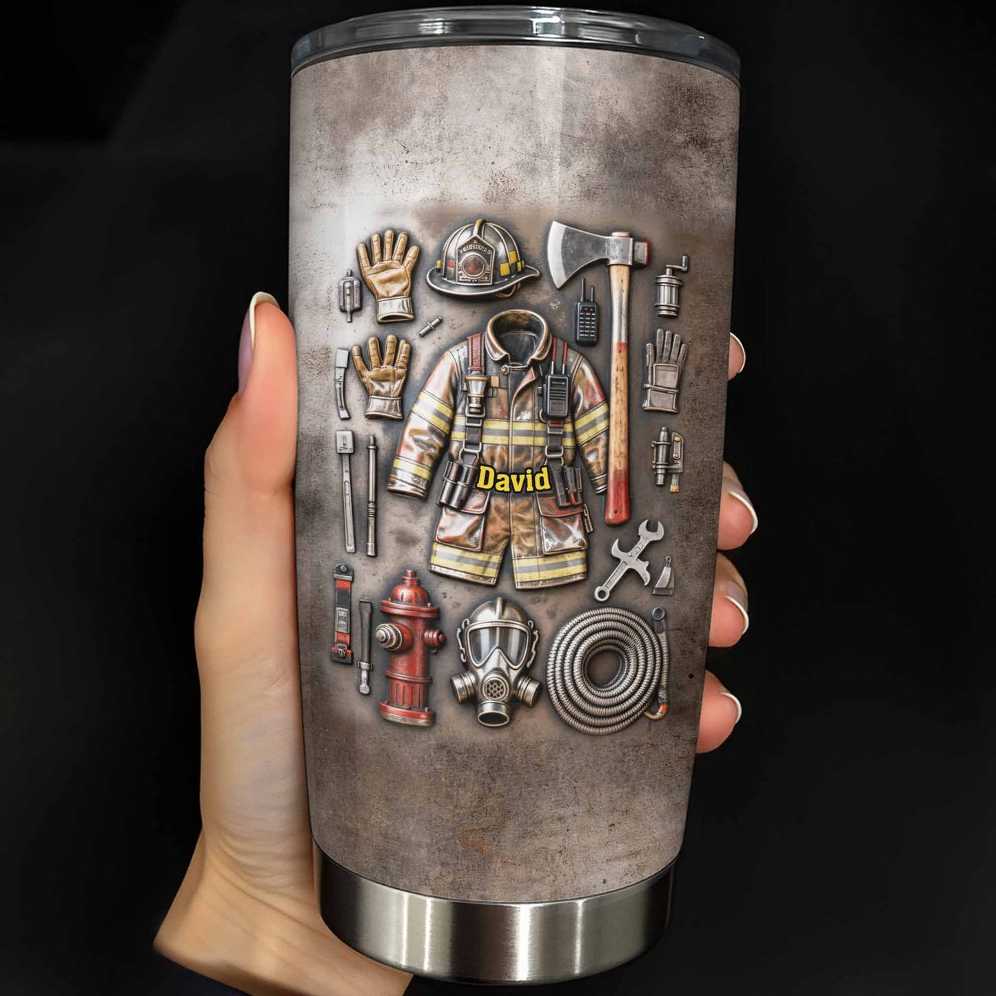 To My Hero, Thank You, Firefighter Gear Design