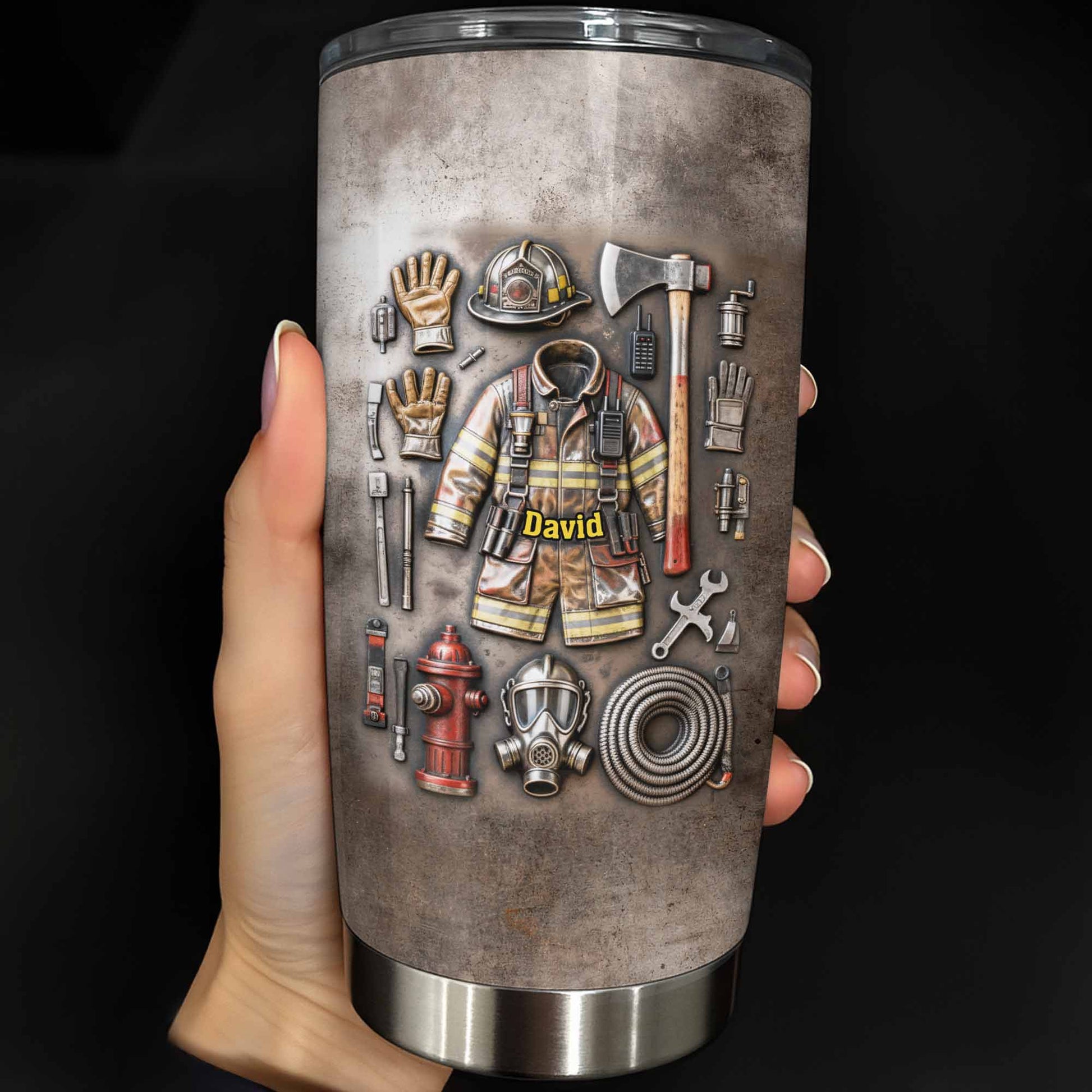 To My Hero, Thank You, Firefighter Gear Design