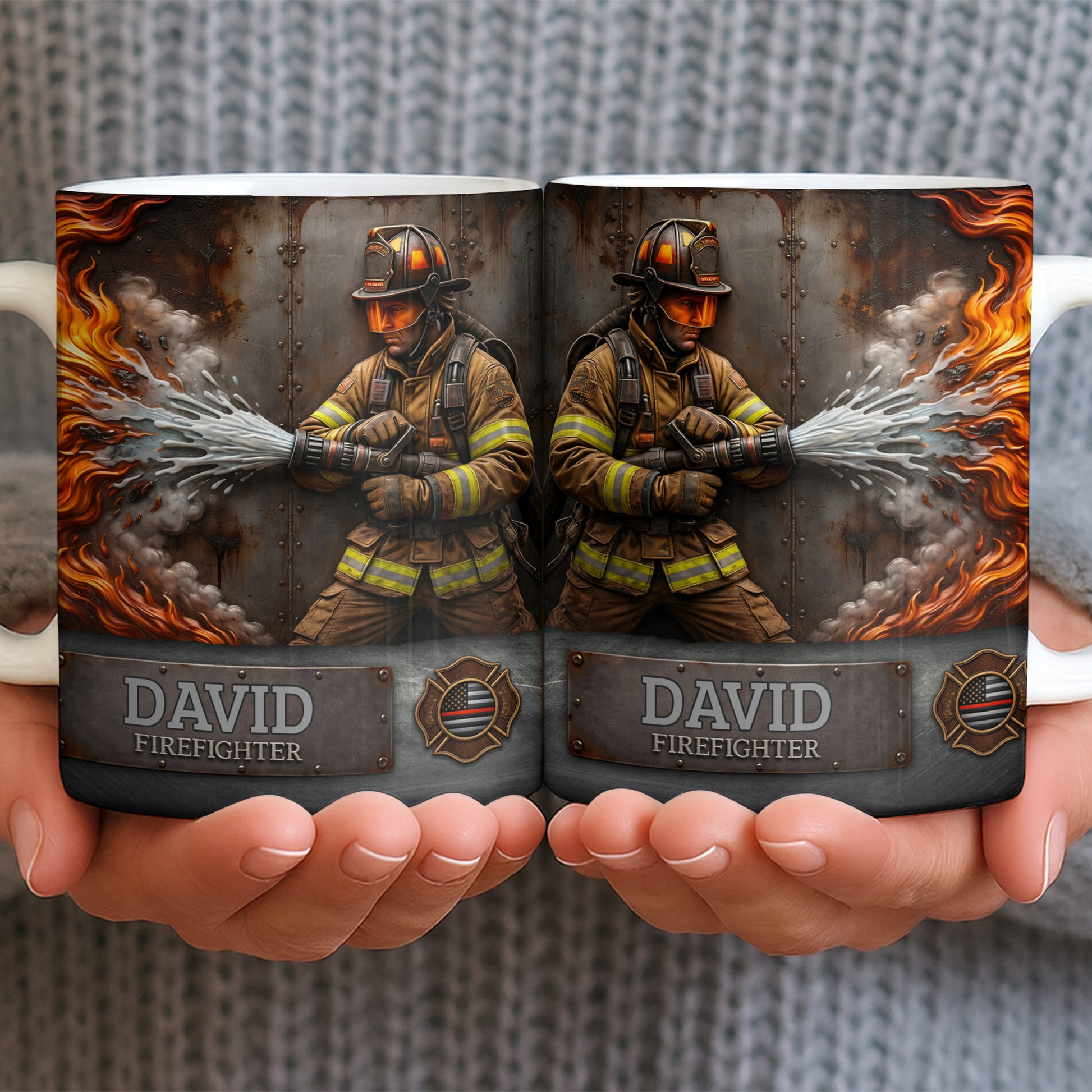 To My Brave Firefighter Your Courage Saves Lives