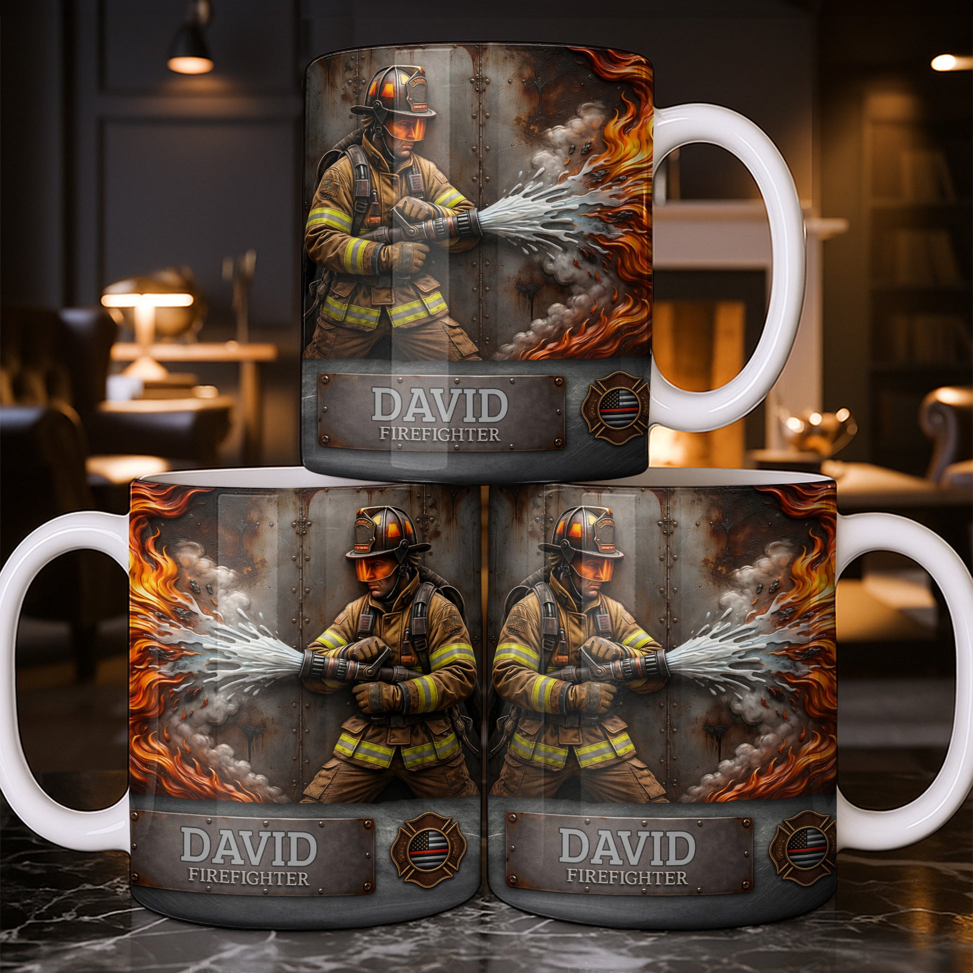 To My Brave Firefighter Your Courage Saves Lives