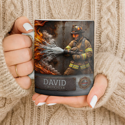 To My Brave Firefighter Your Courage Saves Lives