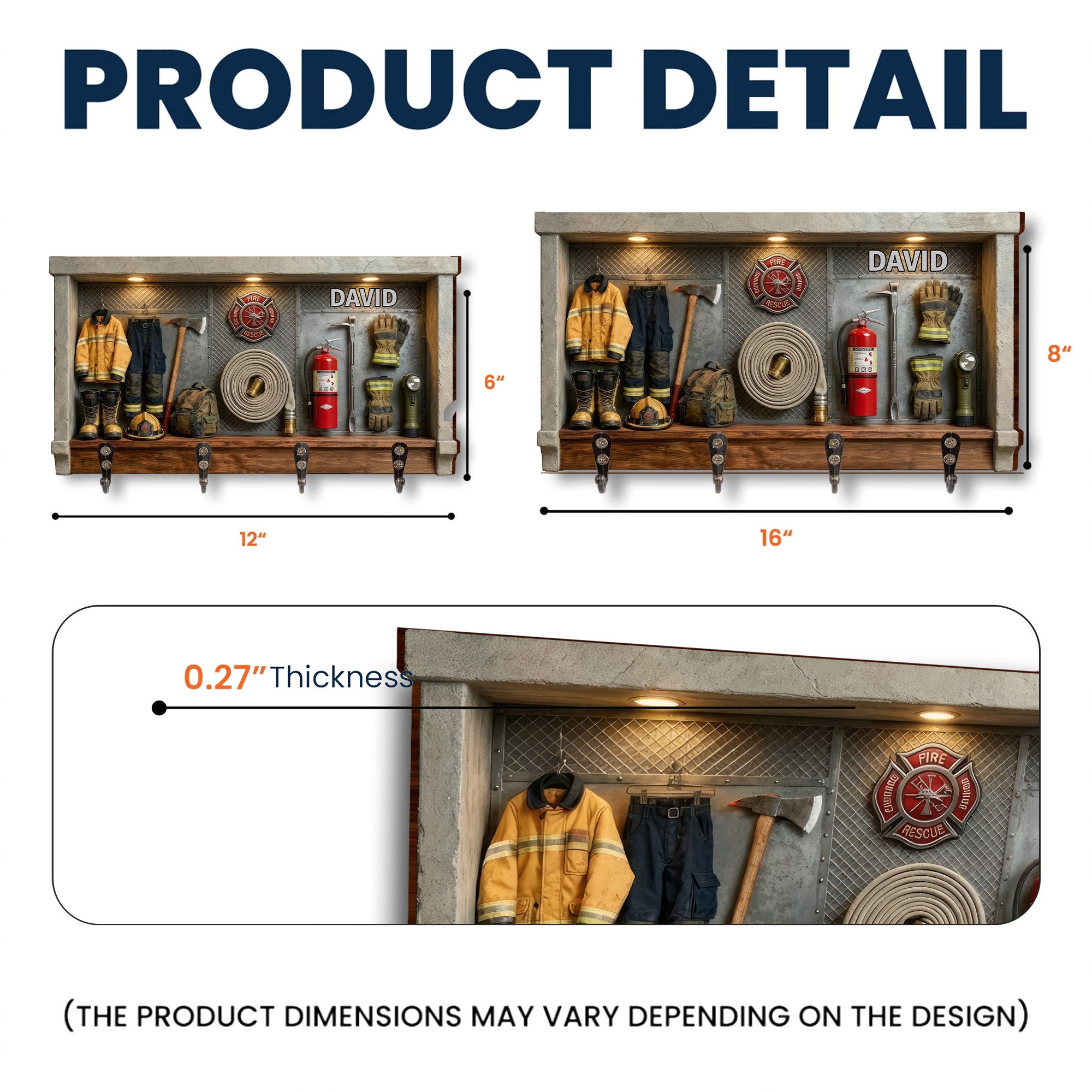 Celebrate Your Personal Hero, Key Holder, Gift For Firefighters and ...
