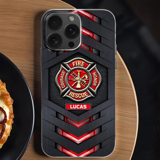 Courage Honor Fire Rescue Emblem