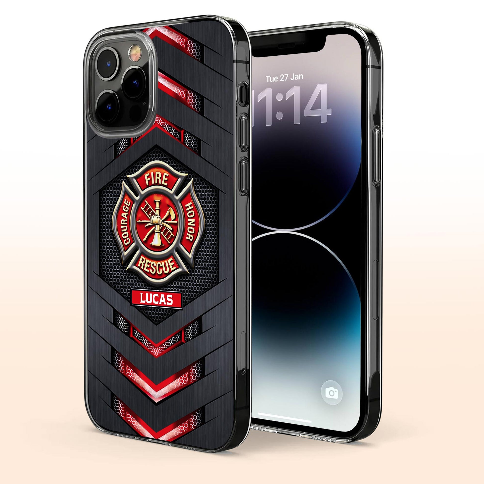 Courage Honor Fire Rescue Emblem