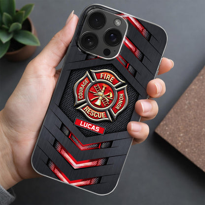 Courage Honor Fire Rescue Emblem