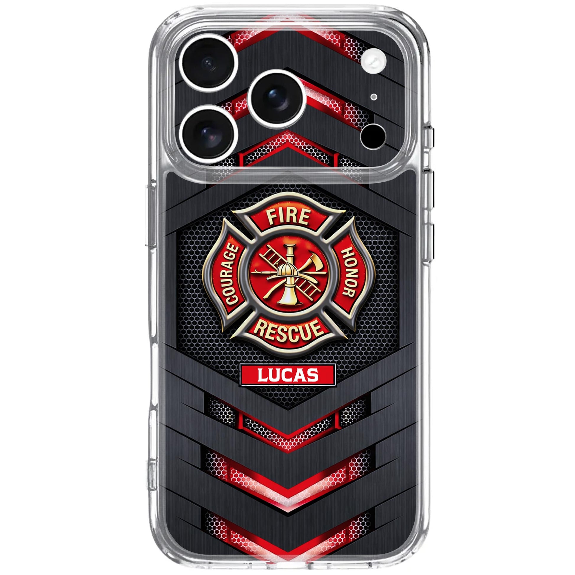 Courage Honor Fire Rescue Emblem