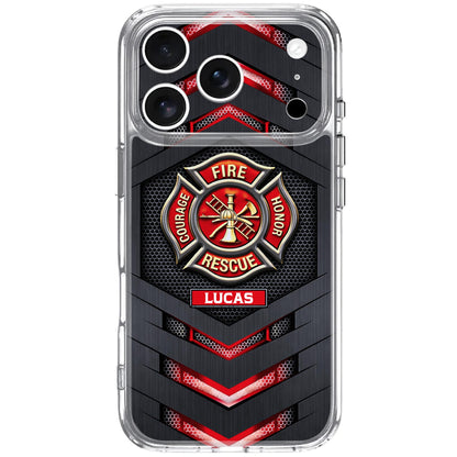 Courage Honor Fire Rescue Emblem