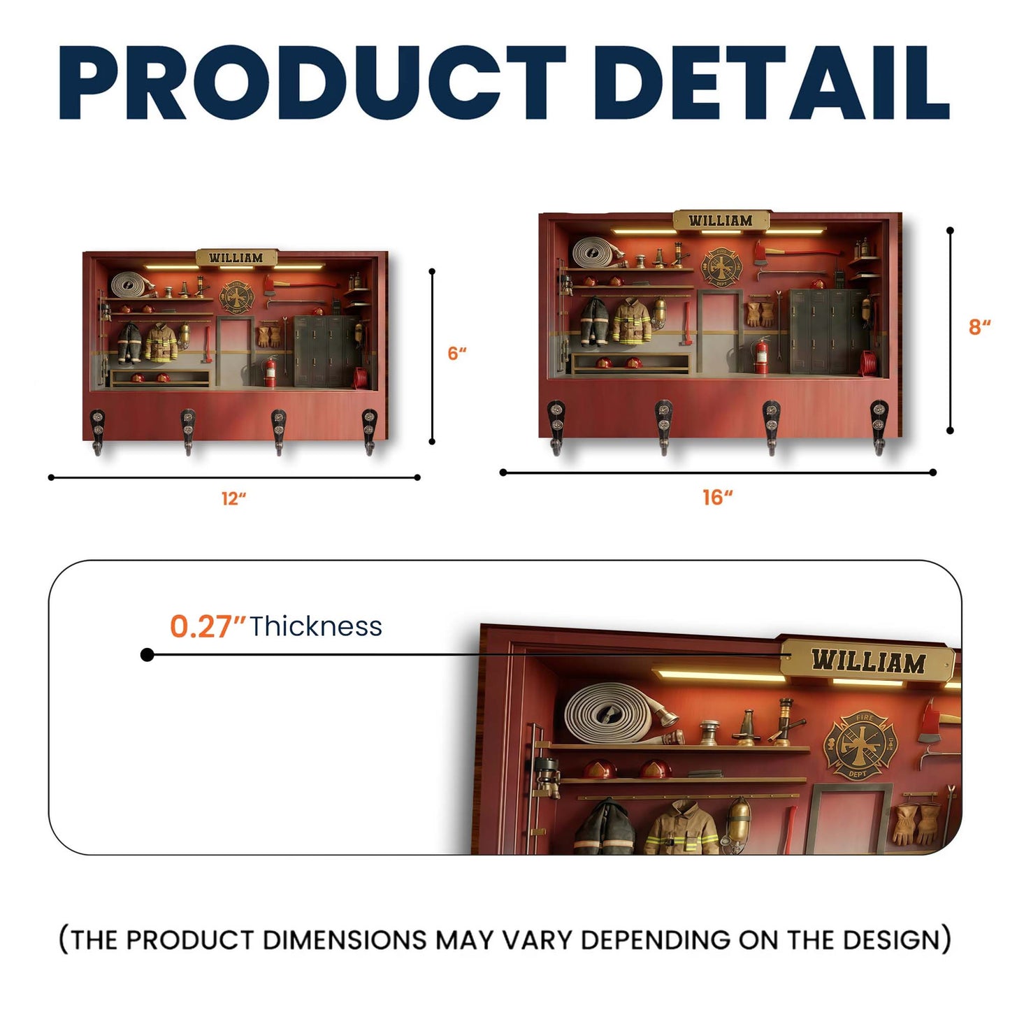 Fire Dept Locker Room Scene With Helmets And Turnout Gear