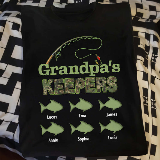 Grandpa's Keepers, Fishing Rod and Fish