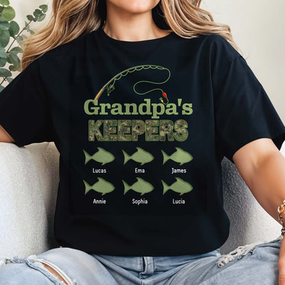Grandpa's Keepers, Fishing Rod and Fish