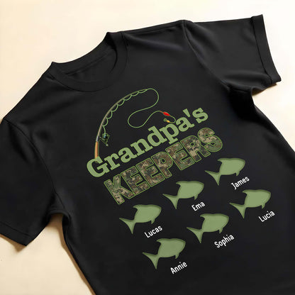 Grandpa's Keepers, Fishing Rod and Fish