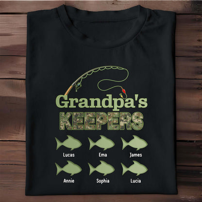 Grandpa's Keepers, Fishing Rod and Fish