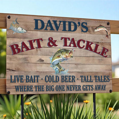 Live Bait Cold Beer Where The Big One Never Gets Away