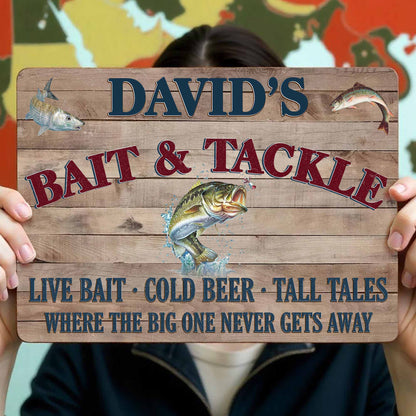 Live Bait Cold Beer Where The Big One Never Gets Away