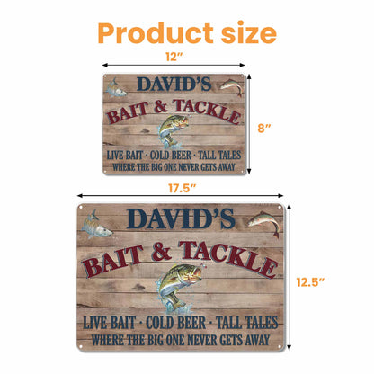 Live Bait Cold Beer Where The Big One Never Gets Away