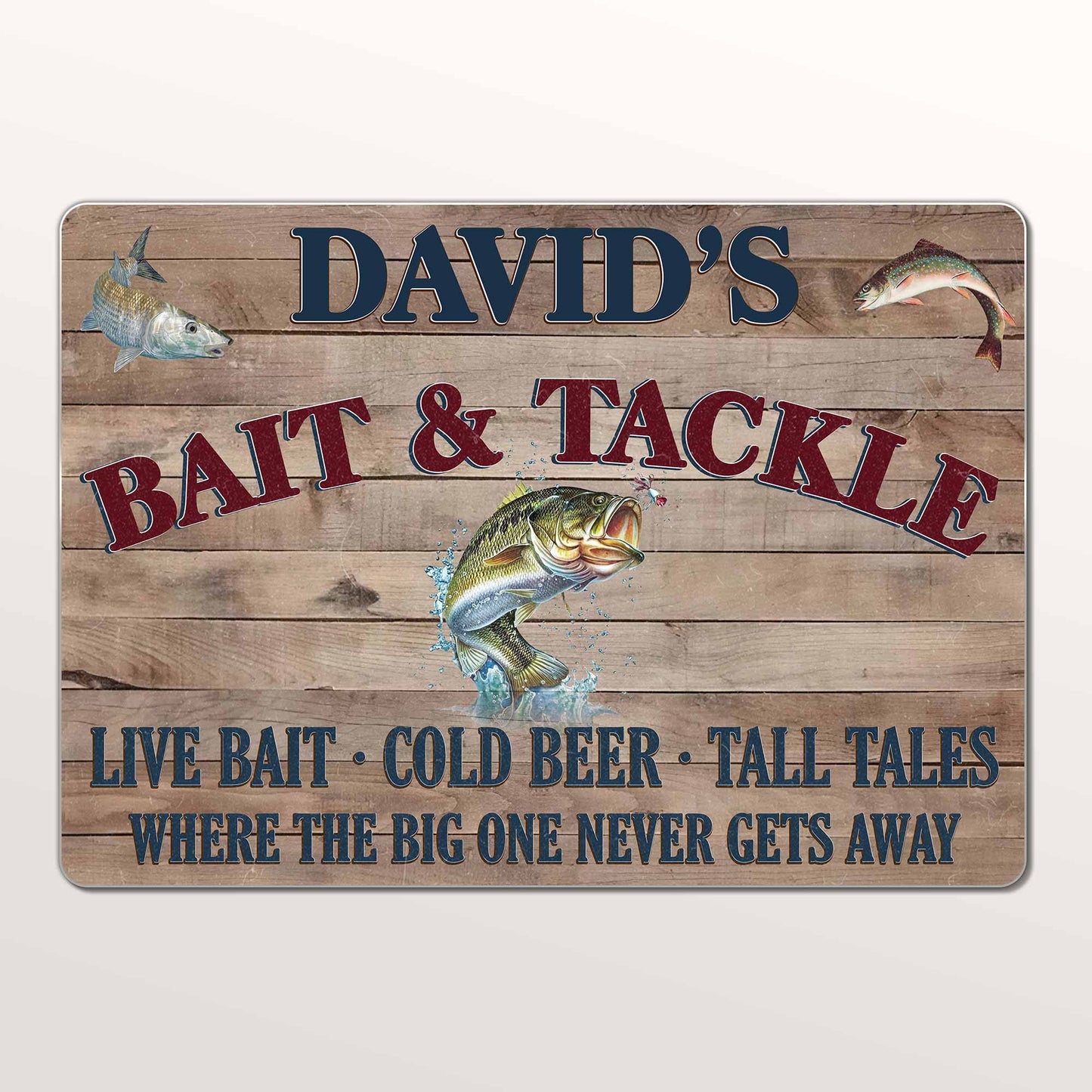 Live Bait Cold Beer Where The Big One Never Gets Away