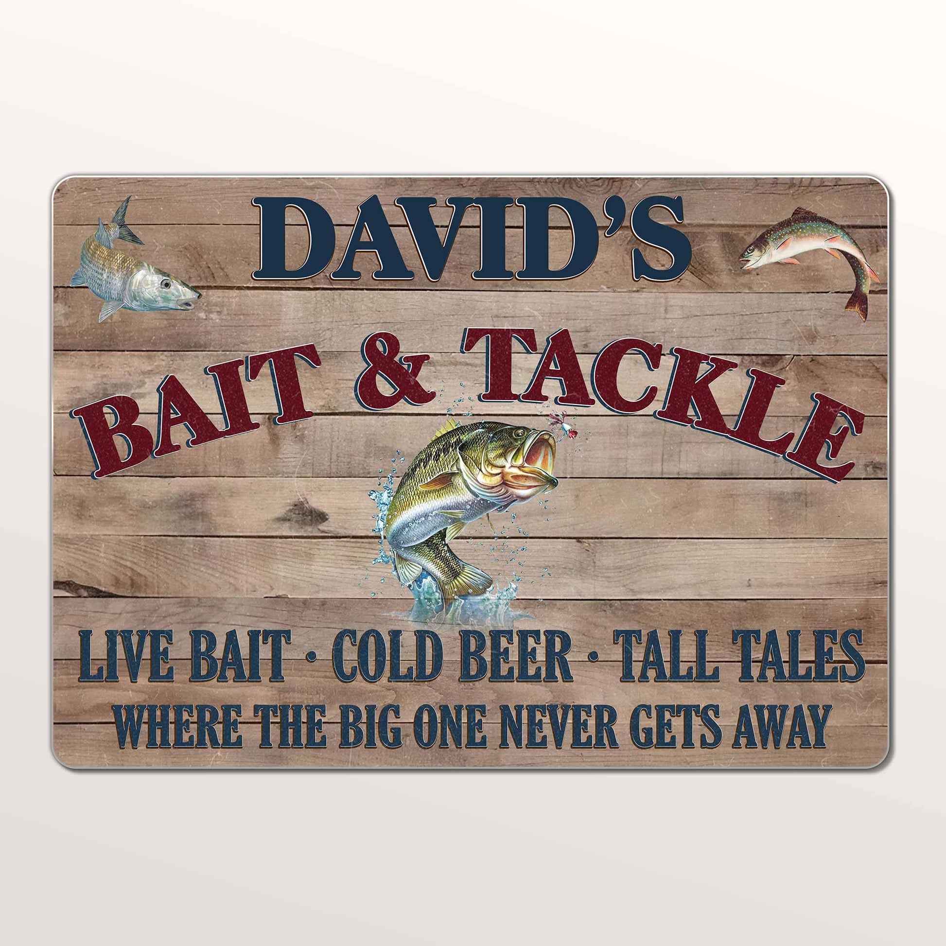 Live Bait Cold Beer Where The Big One Never Gets Away