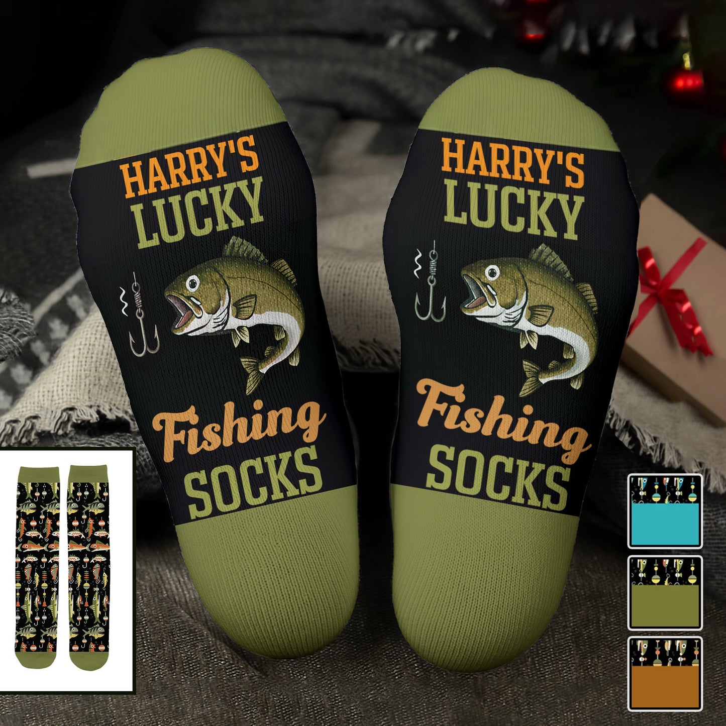 Lucky Fishing Comfortable Socks