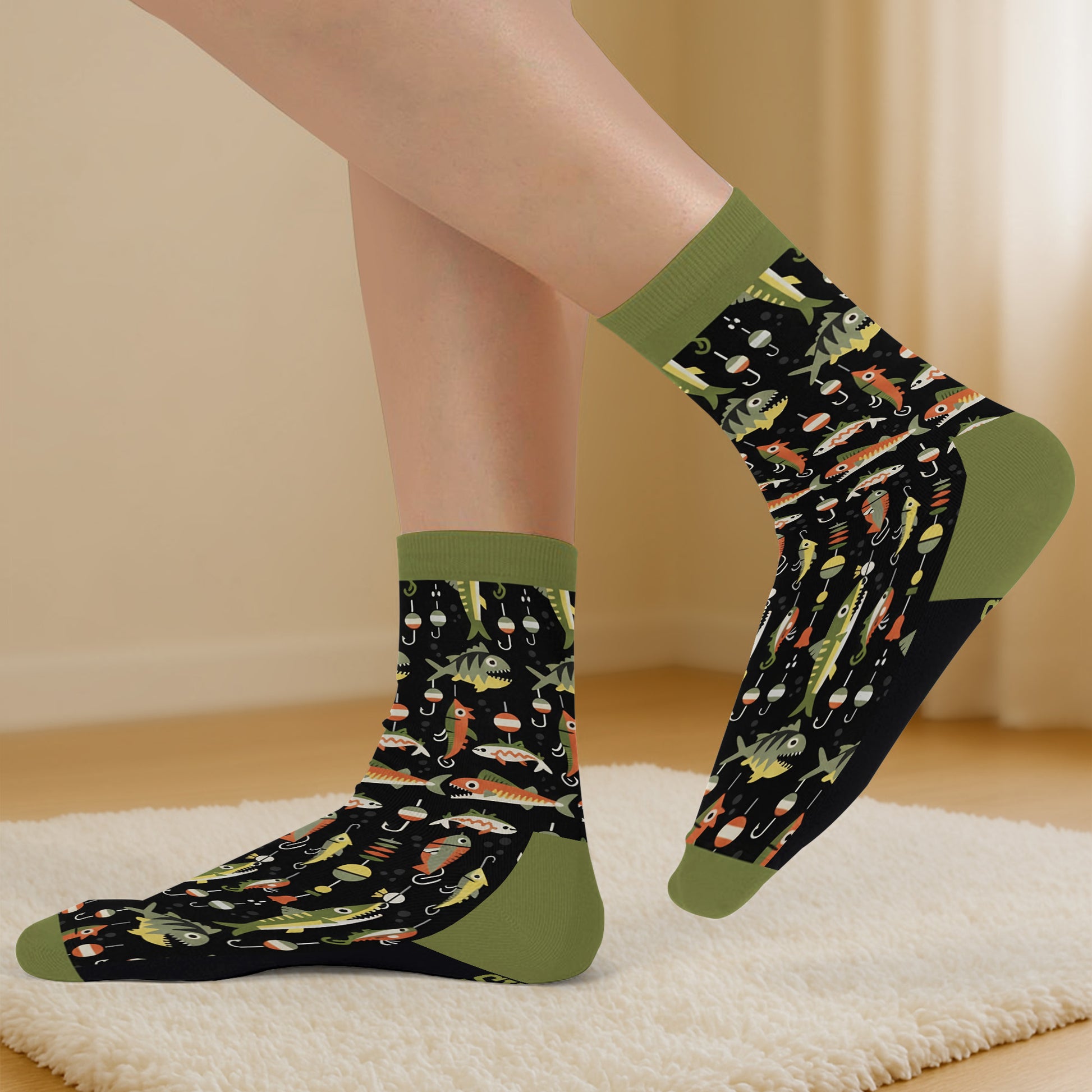 Lucky Fishing Comfortable Socks