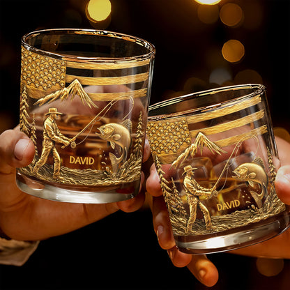 Custom Fishing Moments With Fisherman and Fish