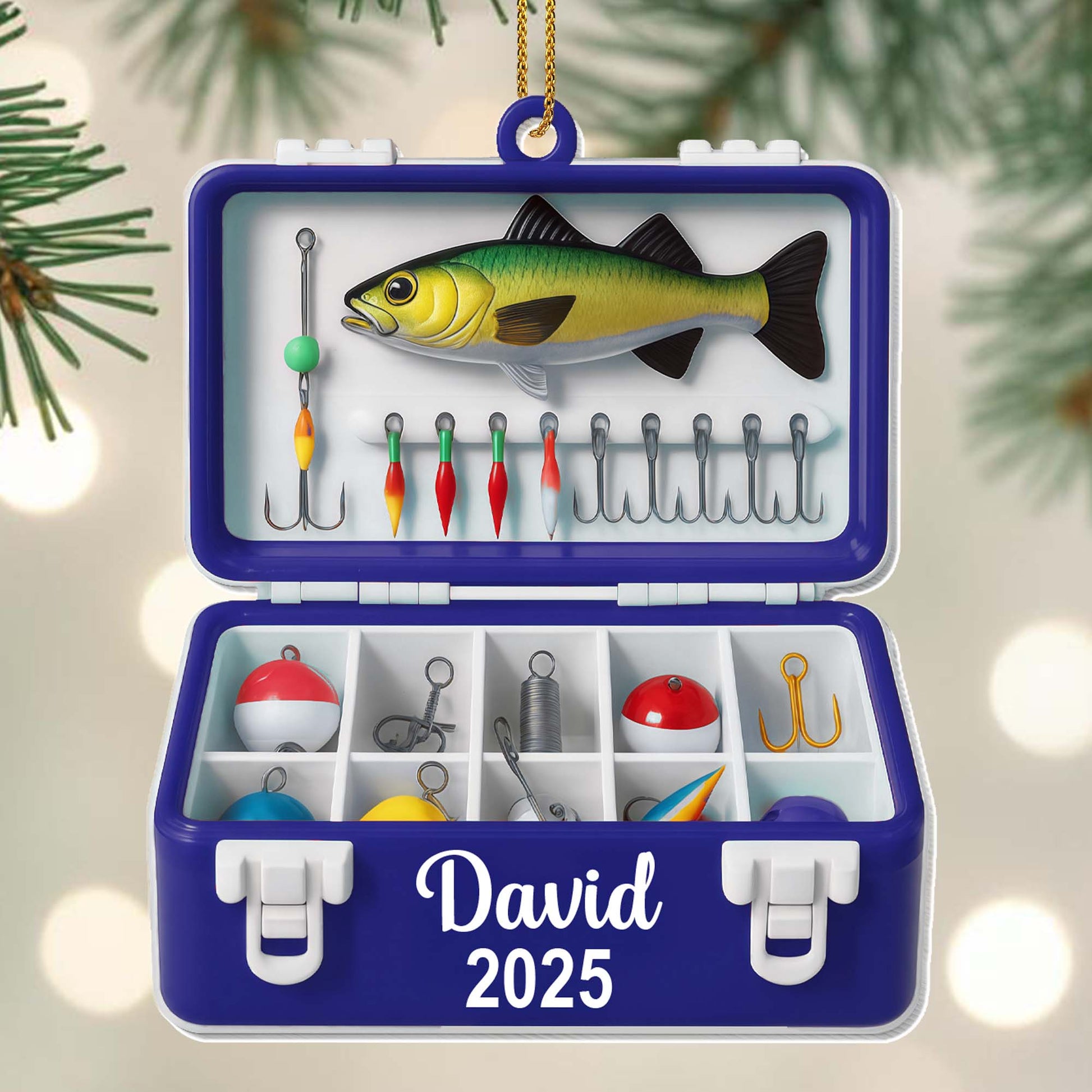 Fishing Tackle Box Design, Ideal For Father's Day