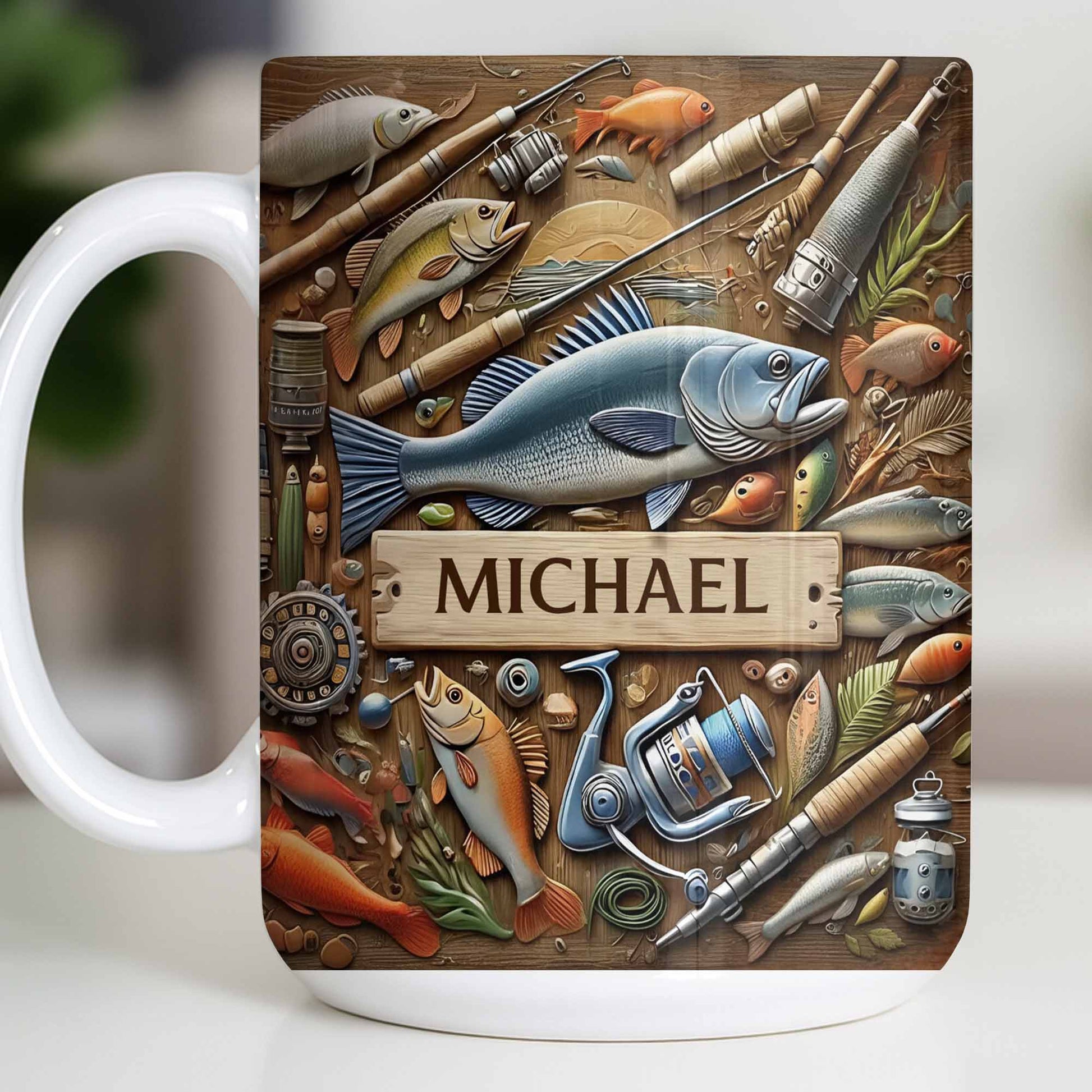 Personalized Mug For Fishing Enthusiasts