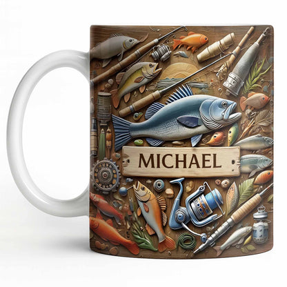 Personalized Mug For Fishing Enthusiasts