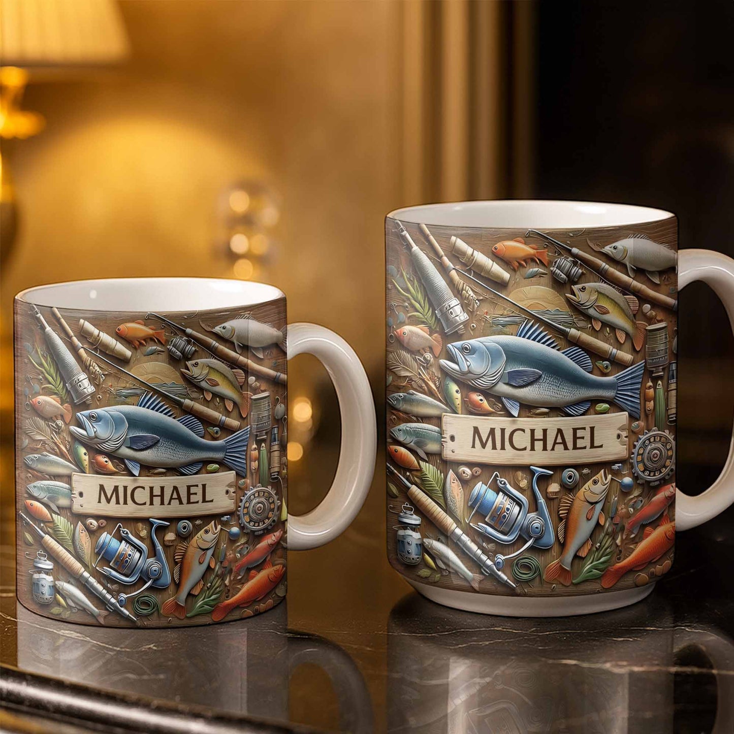 Personalized Mug For Fishing Enthusiasts