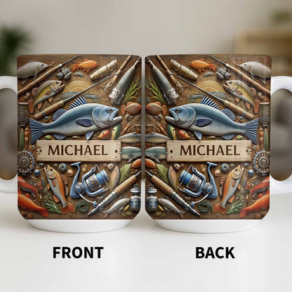 Personalized Mug For Fishing Enthusiasts